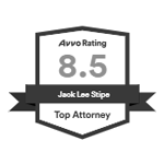 Avvo Rating 8.5 | Jack Lee Stipe | Top Attorney